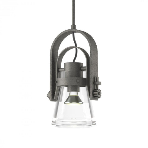 Hubbardton Forge Erlenmeyer Large Mini Pendant in Bronze Finish Model: 187200-SKT-MULT-05-ZM0467