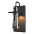 Hubbardton Forge Erlenmeyer Medium Outdoor Sconce in Coastal Natural Iron Finish Model: 307715-SKT-20-ZM0349