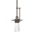 Hubbardton Forge Erlenmeyer Mini Pendant in Bronze Finish Model: 187150-SKT-MULT-05-ZM0349