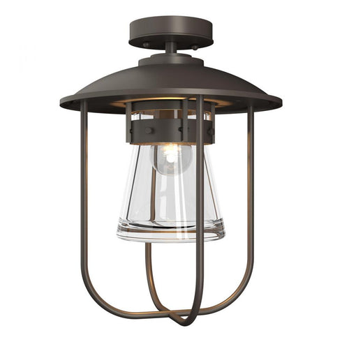 Hubbardton Forge Erlenmeyer Outdoor Semi Flush Model: 356015-SKT-10-ZM0467