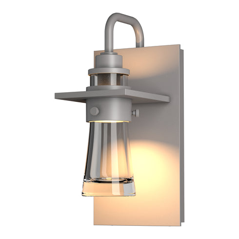 Hubbardton Forge Erlenmeyer Small Outdoor Sconce in Coastal Oil Rubbed Bronze Finish Model: 307710-SKT-14-ZM0343