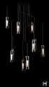 Hubbardton Forge Exos 10 Light Mobile Pendant ink Finish Model: 131154-SKT-STND-89-ZM0065