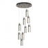 Hubbardton Forge Exos 9 Light Round Pendant Model: 131104-SKT-STND-14-GG0065