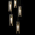 Hubbardton Forge Exos 9 Light Round Pendant Model: 131104-SKT-STND-14-GG0065