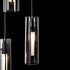 Hubbardton Forge Exos Glass 5 Light Pendant Model: 131124-SKT-LONG-20-ZM0065