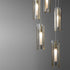 Hubbardton Forge Exos Glass 5 Light Pendant Model: 131124-SKT-LONG-20-ZM0065