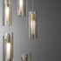 Hubbardton Forge Exos Glass 5 Light Pendant Model: 131124-SKT-STND-85-GG0065