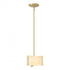 Hubbardton Forge Exos Glass Exos Delta Mini Pendant in Bronze Finish Model: 188100-SKT-MULT-05-AA0156