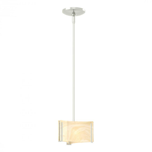 Hubbardton Forge Exos Glass Exos Delta Mini Pendant in Bronze Finish Model: 188100-SKT-MULT-05-AA0156