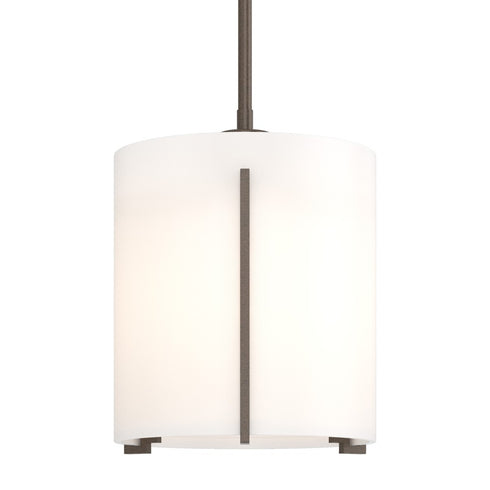 Hubbardton Forge Exos Glass Exos Large Mini Pendant in Bronze Finish Model: 187660-SKT-MULT-05-GG0137
