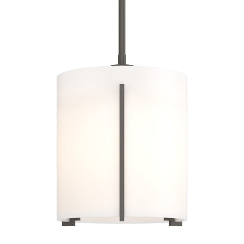 Hubbardton Forge Exos Glass Exos Large Mini Pendant in Bronze Finish Model: 187660-SKT-MULT-05-GG0137