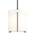 Hubbardton Forge Exos Glass Exos Large Mini Pendant in Bronze Finish Model: 187660-SKT-MULT-05-GG0137