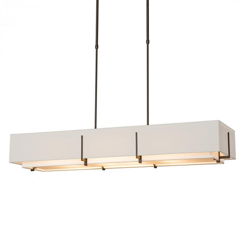 Hubbardton Forge Exos Rectangular Pendant Model: 139640-SKT-LONG-05-SF4207-SE4602