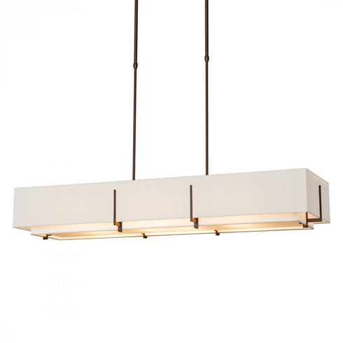 Hubbardton Forge Exos Rectangular Pendant Model: 139640-SKT-LONG-07-SF4207-SF4602