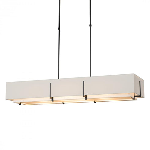 Hubbardton Forge Exos Rectangular Pendant Model: 139640-SKT-LONG-10-SF4207-SA4602