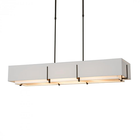 Hubbardton Forge Exos Rectangular Pendant Model: 139640-SKT-LONG-10-SF4207-SA4602