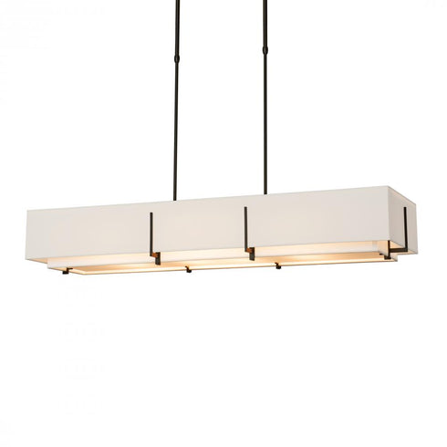 Hubbardton Forge Exos Rectangular Pendant Model: 139640-SKT-LONG-10-SF4207-SA4602