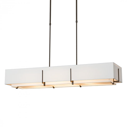 Hubbardton Forge Exos Rectangular Pendant Model: 139640-SKT-SHRT-07-SF4207-SA4602