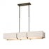 Hubbardton Forge Exos Rectangular Pendant Model: 139640-SKT-STND-14-SF4207-SJ4602