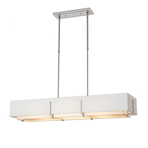 Hubbardton Forge Exos Rectangular Pendant Model: 139640-SKT-STND-84-SF4207-SA4602