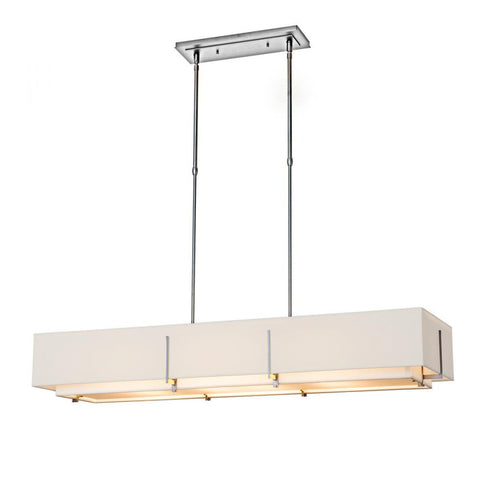 Hubbardton Forge Exos Rectangular Pendant Model: 139640-SKT-STND-85-SF4207-SE4602