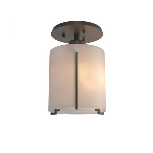 Hubbardton Forge Exos Round Semi Flush Model: 123775-SKT-84-GG0140