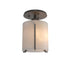 Hubbardton Forge Exos Round Semi Flush Model: 123775-SKT-84-GG0140