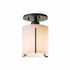 Hubbardton Forge Exos Round Semi Flush Model: 123775-SKT-84-GG0140