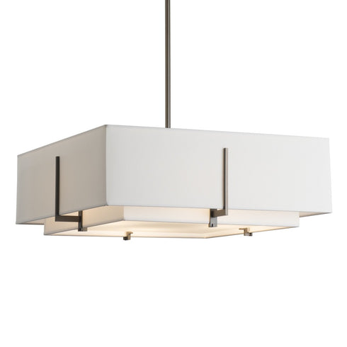 Hubbardton Forge Exos Square Double Shade Pendant Model: 139630-SKT-MULT-82-SF1605-SJ2012