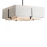 Hubbardton Forge Exos Square Large Double Shade Pendant Model: 139635-SKT-MULT-86-SF2012-SA2401