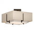 Hubbardton Forge Exos Square Small Double Shade Semi Flush Model: 126507-SKT-03-SA1205-SJ1605