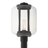 Hubbardton Forge Fairwinds Extra Large Outdoor Post Light in Coastal Oil Rubbed Bronze Finish Model: 342554-SKT-14-ZM0746