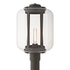 Hubbardton Forge Fairwinds Extra Large Outdoor Post Light in Coastal Oil Rubbed Bronze Finish Model: 342554-SKT-14-ZM0746