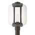 Hubbardton Forge Fairwinds Extra Large Outdoor Post Light in Coastal Oil Rubbed Bronze Finish Model: 342554-SKT-14-ZM0746
