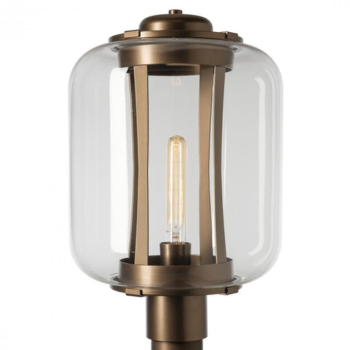Hubbardton Forge Fairwinds Extra Large Outdoor Post Light in Coastal Oil Rubbed Bronze Finish Model: 342554-SKT-14-ZM0746