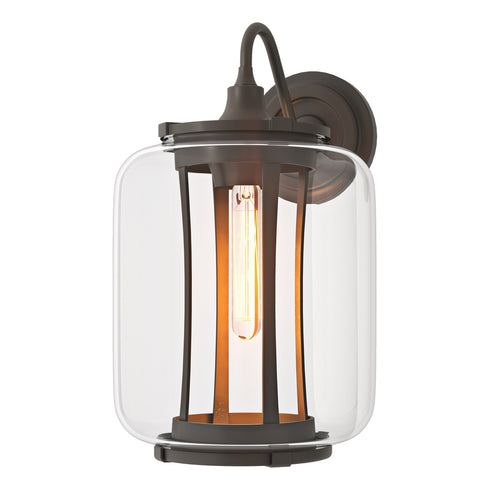 Hubbardton Forge Fairwinds Large Outdoor Sconce in Coastal Oil Rubbed Bronze Finish Model: 302553-SKT-14-ZM0724