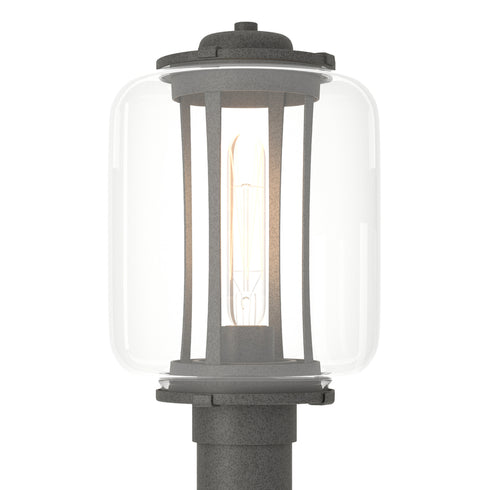Hubbardton Forge Fairwinds Outdoor Post Light in Coastal Oil Rubbed Bronze Finish Model: 342553-SKT-14-ZM0724