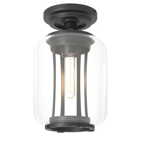 Hubbardton Forge Fairwinds Outdoor Semi Flush in Coastal Oil Rubbed Bronze Finish Model: 352551-SKT-14-ZM0723