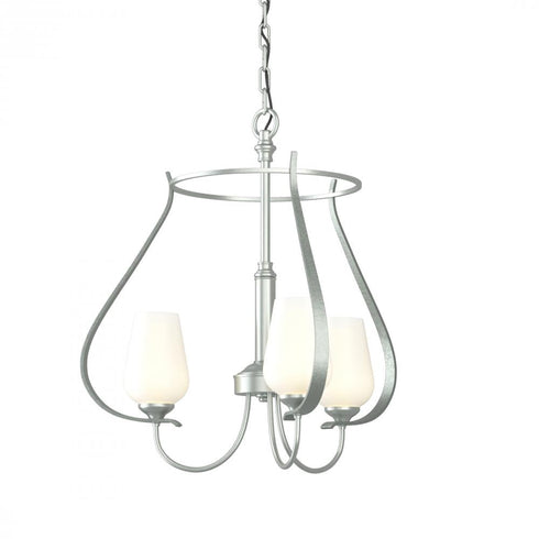 Hubbardton Forge Flora 3 Arm Chandelier Model: 103047-SKT-82-GG0303