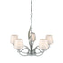 Hubbardton Forge Flora 5 Arm Chandelier Model: 103040-SKT-82-GG0236