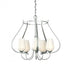 Hubbardton Forge Flora 5 Arm Chandelier Model: 103045-SKT-82-GG0303
