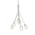 Hubbardton Forge Flora 6 Arm Chandelier Model: 103043-SKT-82-GG0303
