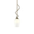 Hubbardton Forge Flora Down Light Mini Pendant in Bronze Finish Model: 183030-SKT-MULT-05-GG0303