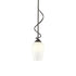 Hubbardton Forge Flora Down Light Mini Pendant in Bronze Finish Model: 183030-SKT-MULT-05-GG0303