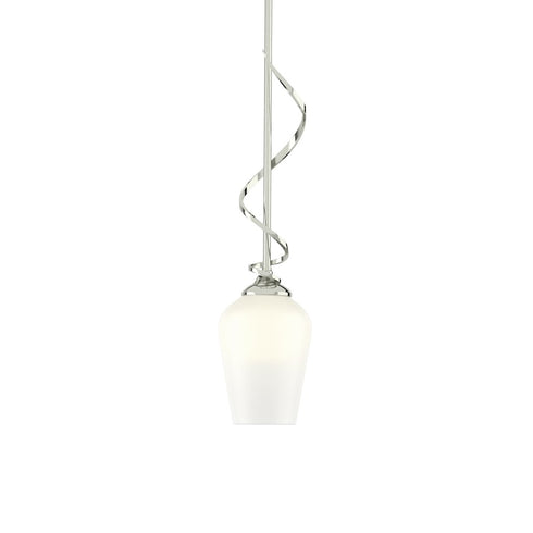 Hubbardton Forge Flora Down Light Mini Pendant in Bronze Finish Model: 183030-SKT-MULT-05-GG0303