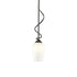 Hubbardton Forge Flora Down Light Mini Pendant in Bronze Finish Model: 183030-SKT-MULT-05-GG0303