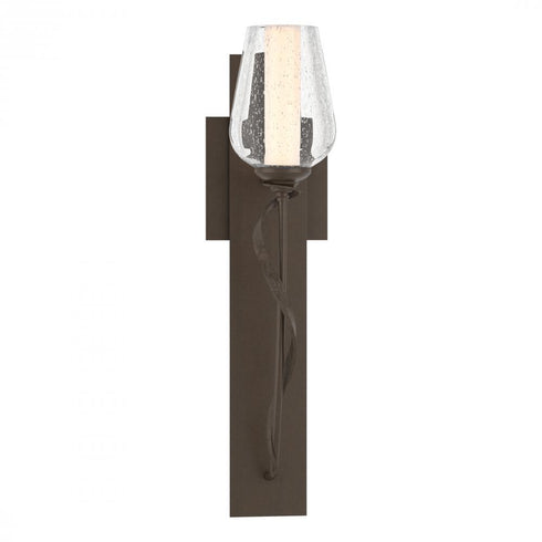 Hubbardton Forge Flora Sconce in Bronze Finish Model: 203030-SKT-05-GG0303