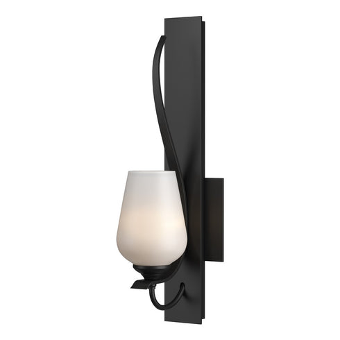 Hubbardton Forge Flora Sconce in Bronze Finish Model: 203035-SKT-05-GG0303