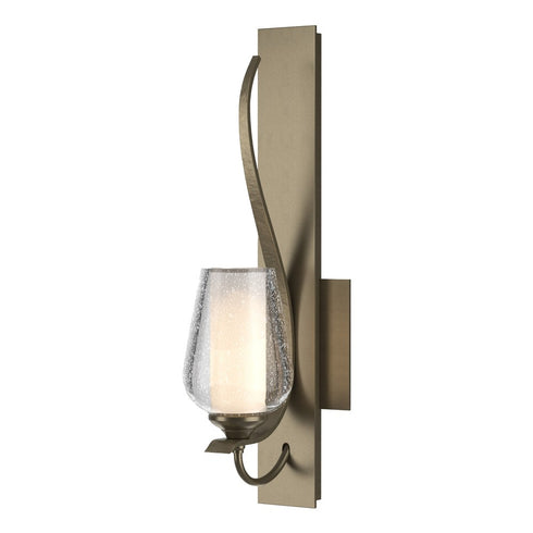 Hubbardton Forge Flora Sconce in Bronze Finish Model: 203035-SKT-05-GG0303