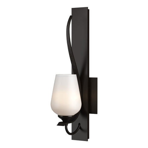 Hubbardton Forge Flora Sconce in Bronze Finish Model: 203035-SKT-05-GG0303